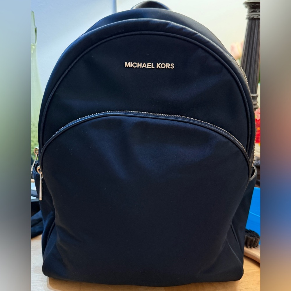 Michael Kors Large Abbey Nylon Backpack Rehab